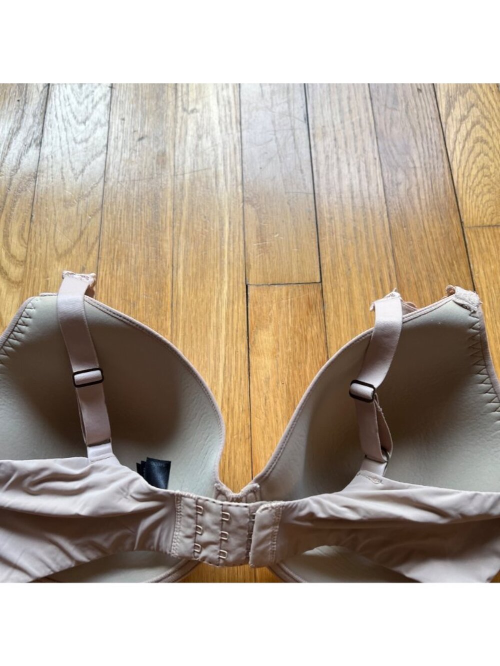 Natori Size 34DDD Beige Cafe Pure Luxe Full Fit Underwired Push Up Bra 732080 - Picture 13 of 13